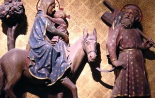 Maria, Josef und Jesus als frühe Asylbewerber